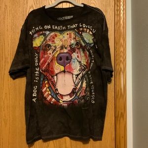 Pitbull dog graphic tee. Unisex size 2x